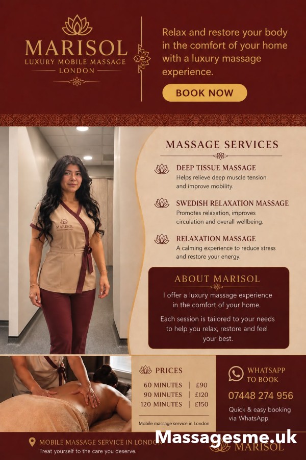 Luxury Mobile Massage London