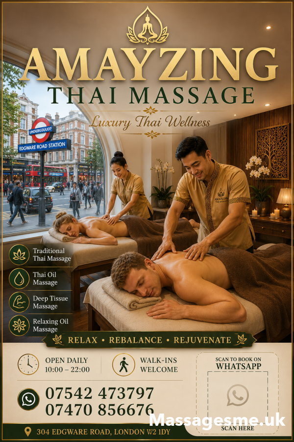 Modern Thai Massage – Elite Modern Thai Massage Experience | Male & FemaleTherapists | Aldgate East