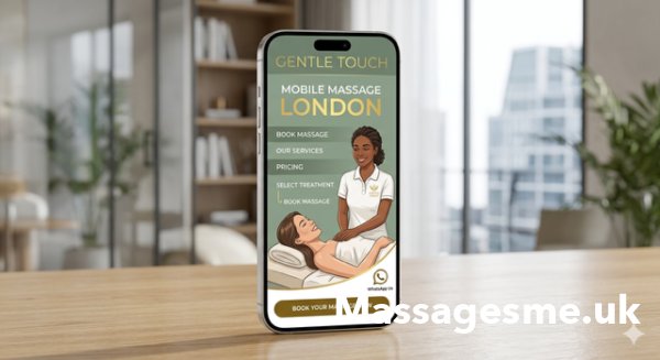 London Premium Mobile Massage Service - Same Day Appointments
