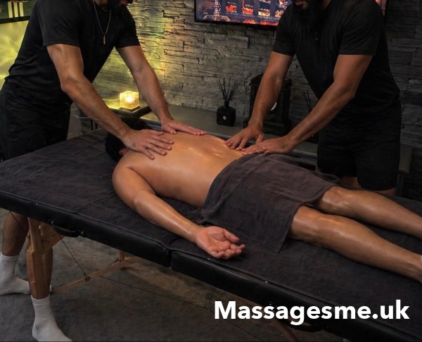 Mens Massage Luton. 4 Hands, 2 Male Therapists, Your Body.