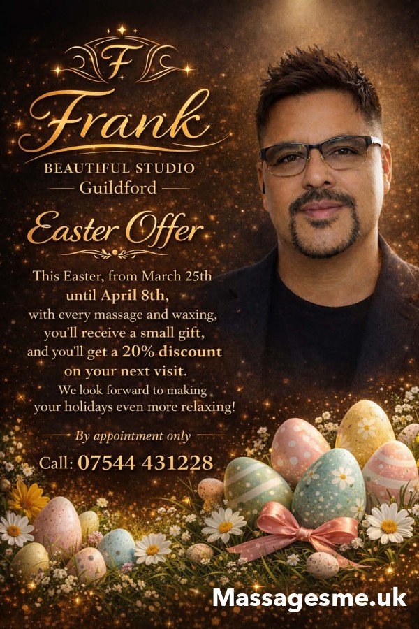 Full Body Therapeutic Or Relaxing Massages, Waxing Services - Guildford